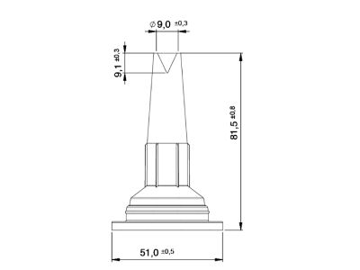V Cut Foil Nozzle - Image 2